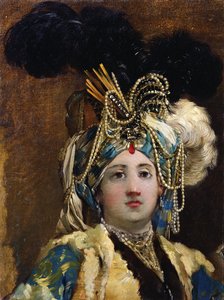 A Sultana, 1748 (olja på papper)